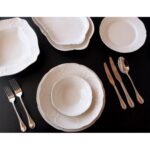 Rosenthal Sanssouci Elfenbein 51 Parça Yemek Takımı Gold – STANDART - Görsel 4