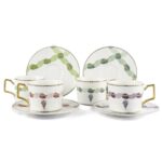 P038.393854 Lavander 4lü Kahve Fincanı Seti 120cc – STANDART