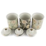 P038.341060 Rosy 3lü Kavanoz Takımı 10x16cm – STANDART - Görsel 2