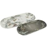 De16.392017 Plomo 2li Oval Servis Tabağı 42x33cm – STANDART