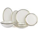 P258.388867 Gold Narrow 27 Parça Yemek Takımı – STANDART