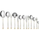 P050.373016 Gustoso Altın 90 Parça Çatal Kaşık Bıçak Takımı – STANDART