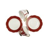 P038.341183 Bahia 6lı Kahve Fincanı Takımı 90cc Kırmızı – STANDART - Görsel 2
