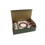 P038.341183 Bahia 6lı Kahve Fincanı Takımı 90cc Kırmızı – STANDART - Görsel 3