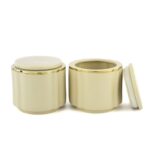 P257.822547 Lavanta Kab 2li Kavanoz 14x13cm Krem – STANDART