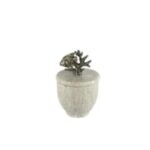 P085.805670 Mercanlı Mermer Dekoratif Kavanoz 10x15cm – STANDART