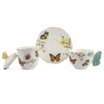 P374.101227 Mariposa 2li Çay Fincanı Ve Şekerlik Seti 250cc – STANDART - Görsel 2