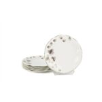 P375.100602 Plum 6lı Beyaz Pasta Tabağı 21cm – STANDART