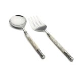 P327.801719 Perly 2li Salata Servis Seti Gümüş – STANDART