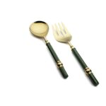 P037.801573 Pla Burgu Çerçeveli Salata Servis Seti – STANDART