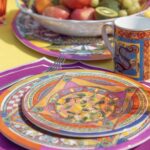 Bacı Mılano Ortıgıa Tatlı Tabağı Melamın – STANDART - Görsel 2