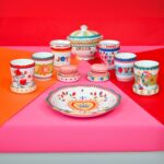 Bacı Mılano Mamma Mia Yaprak Desenli Tabaklı Espresso Fincanı 5,5 Cm X 7 Cm – STANDART - Görsel 3