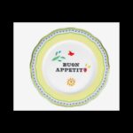 Bacı Mılano Mamma Mia Buon Appetit Yazılı Yemek Tabağı 28 Cm – STANDART