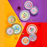 Bacı Mılano Mamma Mia Göz Desenli Tabak 22 Cm – STANDART - Görsel 2