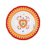 Bacı Mılano Mamma Mia Kalp Desenli Tabak 22 Cm – STANDART