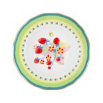 Bacı Mılano Mamma Mia Çilek Desenli Tabak 22 Cm – STANDART