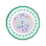 Bacı Mılano Mamma Mia Kuş Desenli Tatlı Tabağı 16 Cm – STANDART