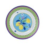 Bacı Mılano Mamma Mia 6'lı Limon Desenli Yemek Tabağı Seti 28 Cm – STANDART