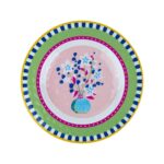 Bacı Mılano Mamma Mia 6'lı Vazo Desenli Tabak Seti 21,5 Cm – STANDART