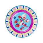 Bacı Mılano Mamma Mia 6'lı Çilek Desenli Tabak Seti 21,5 Cm – STANDART