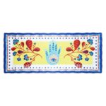 Bacı Mılano Mamma Mia El Desenli Dikdörtgen Tepsi 49 Cm X 20 Cm X 2,5 Cm – STANDART - Görsel 2