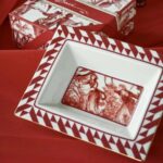 Baci Milano Le Rouge Porselen Midi Tepsi 19,5x15,5cm Kırmızı – STANDART - Görsel 2