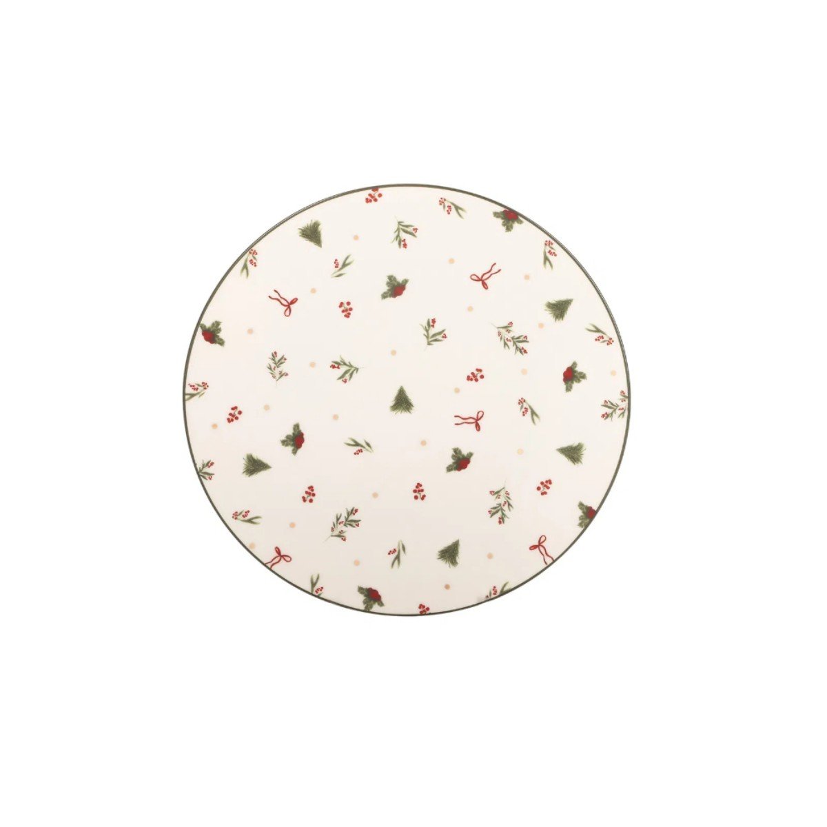 163757-0-04ral003832-ruby-ribbonia-duz-tabak-27cm-01b3d7b39bfe 04ral003832 Ruby Ribbonia Düz Tabak 27cm – STANDART - Görsel 1