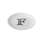 04a+p022307 Harf (f) Düz Tabak 17cm – STANDART - Görsel 2