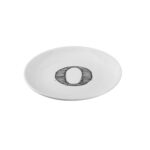04a+p022327 Harf (o) Düz Tabak 17cm – STANDART - Görsel 2