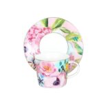 Lyba 037 Peony Bone 6lı Çay Fincan Takımı – STANDART - Görsel 3