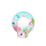 Lyba 038 Peony Bone 6lı Kahve Fincan Takımı – STANDART - Görsel 4