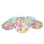 Lyba 040 Peony Bone 6lı 20cm Servis Tabağı Takımı – STANDART - Görsel 2