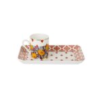 Lyhd 579 Elıana Bone Tepsili Kahve Fincan Takımı – STANDART