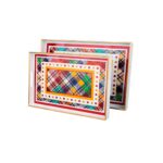 Lysp 030 Ekose Dıkdortgen 2li Tepsi – STANDART