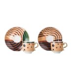 Lyeg 168 Arden 2lı Bone Kahve Fincan Takımı – STANDART