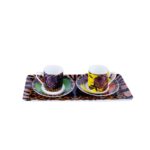 Lyhd 526 Julıet Bone 2lı Tepsili Kahve Fincan Takımı – STANDART