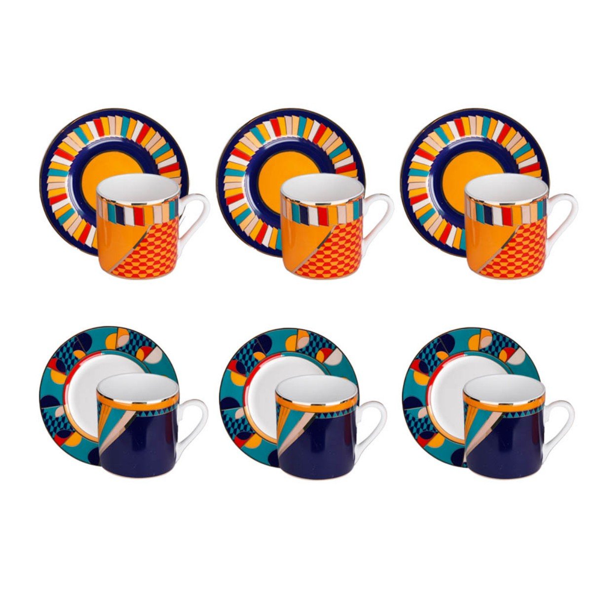 164441-0-lyhd-529-leslie-bone-6li-kahve-fincan-takimi-01663d45282d Lyhd 529 Leslıe Bone 6lı Kahve Fıncan Takımı – STANDART - Görsel 1