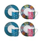 Lyhd 567 Estelle Bone 4lu Kahve Fincan Takımı – STANDART