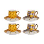 Lyhd 581 Elıana Bone 4lu Ayaklı Kahve Fincan Takımı – STANDART