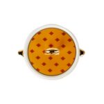 Lyhd 589 Eliana Bone Porselen Karışık Desenli Kulplu Kavanoz 16 Cm – STANDART - Görsel 4