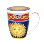 Lyba 034 Odessa Bone Suzgeçli Kapaklı Kupa 570ml – STANDART - Görsel 2