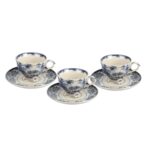 Lyyu 001 Florantıne 6 Parça Çay Fincan Takımı – STANDART