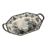 Lyyu 013 Florantıne Sunum Tepsisi 37cm Siyah – SİYAH