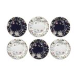 Lyhd 677 Fleurısse Bone 27cm 6lı Tabak Seti – STANDART