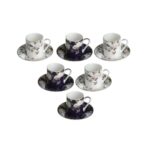 Lyhd 679 Fleurısse Bone 6lı Kahve Fıncanı Setı – STANDART