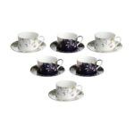 Lyhd 680 Fleurısse Bone 6lı Çay Fıncanı Setı – STANDART