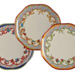 Lyth 056 Fıora Bone 19cm 6lı Tabak Seti – STANDART - Görsel 2