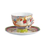 Lyth 057 Fıora Bone 6lı Cay Fıncanı Setı – STANDART - Görsel 4