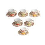 Lyth 058 Fıora Bone 6lı Kahve Fıncanı Setı – STANDART - Görsel 2