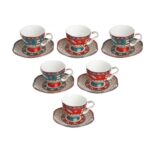 Lyth 071 Lıora Bone 6lı Kahve Fıncanı Setı – STANDART - Görsel 3